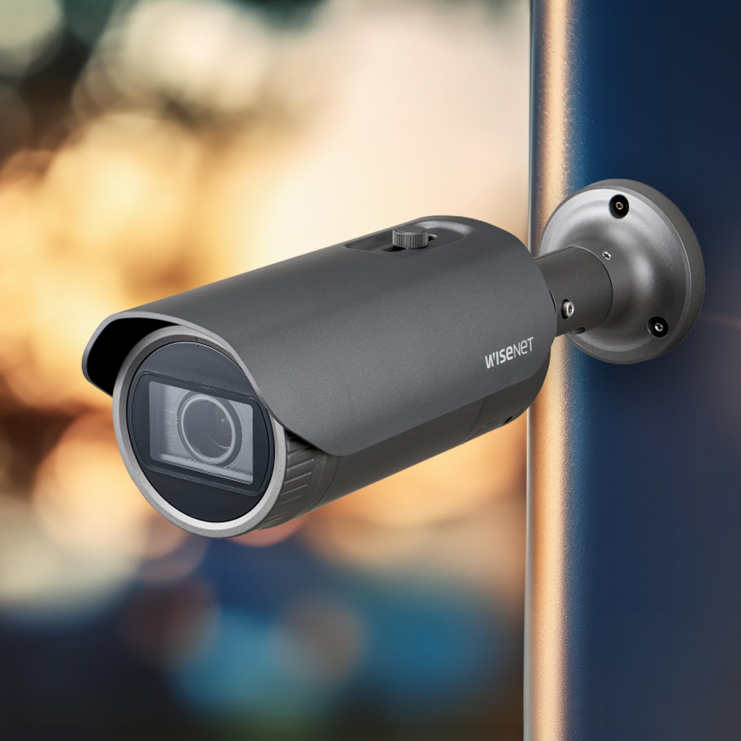 Hanwha Bullet Camera - Outdoor, 5MP (QNO-8080R)