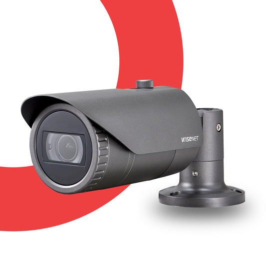 Hanwha Bullet Camera - Outdoor, 4MP (QNO-7082R)